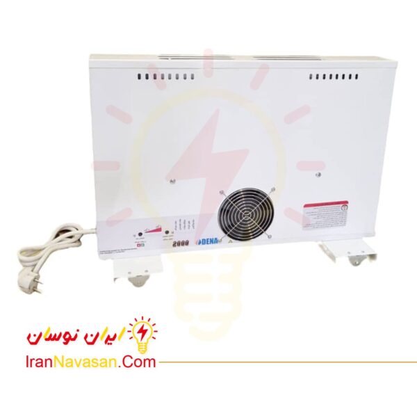 بخاری برقی فن دار دنا 2000 وات - فن هیتر 2000 دنا مدل الوند-Dena 2000 Watt Fan Heater Alvand Model-irannavasan-pic1