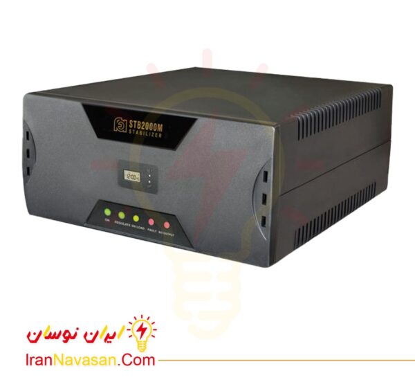 استابلایزر اس تی بی 2000m فاراتل - خانگی و آزمایشگاهی - STB 2000M-Stabilizer 2000 VA Faratel Domestic and laboratory STB2000M , STB2000M-WHD-irannavasan-pic1
