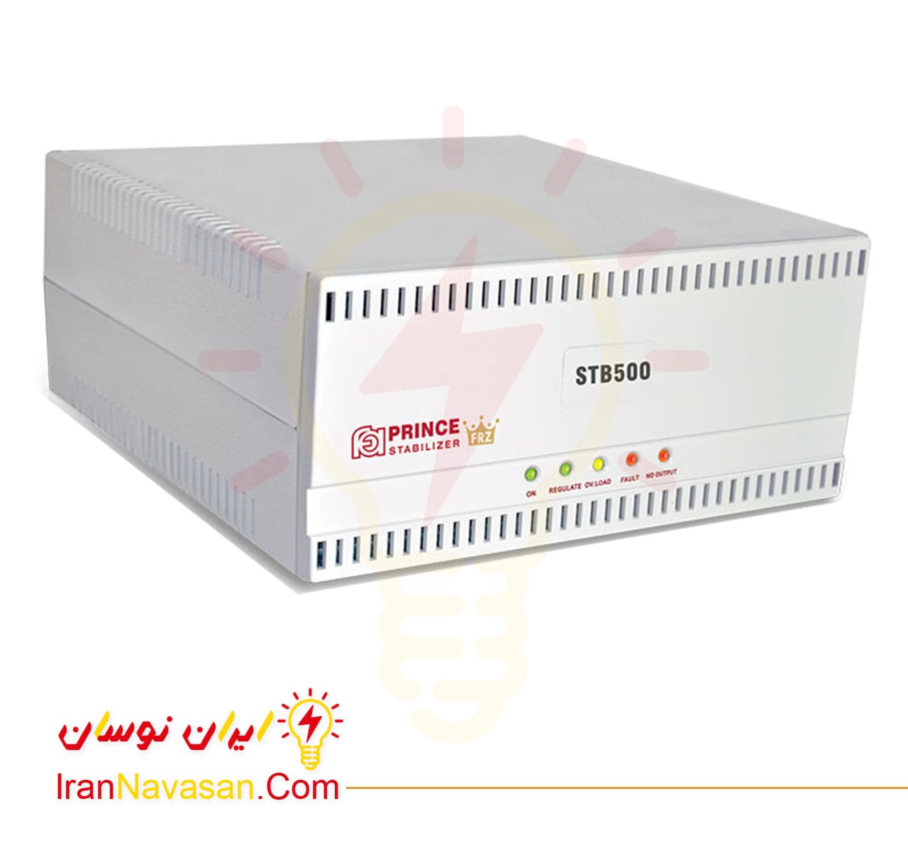استابلایزر اس تی بی 500m فاراتل - خانگی و آزمایشگاهی -STB 500M-Stabilizer 500 VA Faratel Domestic and laboratory STB500-irannavasan-pic1