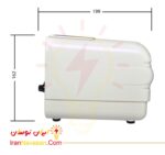 ترانس اتوماتیک دیجی پاور 6 فاراتل - یخچال فریزر - DIGIPOWER 6-automatic trans 2000 VA Faratel refrigerator-freezer - DigiPower6-irannavasan-pic3