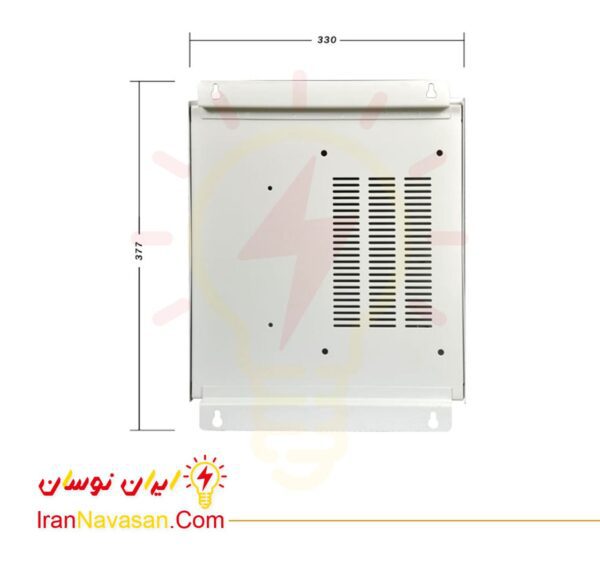 ترانس اتوماتیک ای وی ار 25 فاراتل با توان 6000 ولت آمپر - پای کنتور - AVR 25-automatic trans 6000 VA Faratel Power meter Whole House AVR25C , AVR25C BLACK-irannavasan-pic2