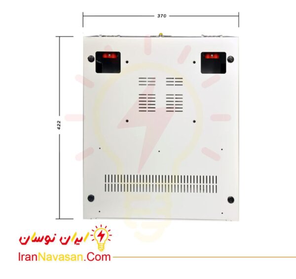 ترانس اتوماتیک ای وی ار 32 فاراتل با توان 8000 ولت آمپر - پای کنتور - AVR 32F-automatic trans 8000 VA Faratel Power meter Whole House AVR32F , AVR32 BLACK-irannavasan-pic2