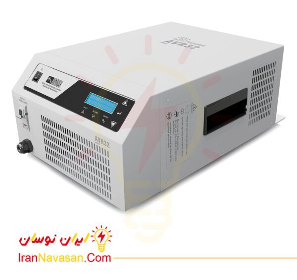 ترانس اتوماتیک ای وی ار 32 فاراتل با توان 8000 ولت آمپر - پای کنتور - AVR 32 PRO-automatic trans 8000 VA Faratel Power meter Whole House AVR32 PRO-irannavasan-pic1
